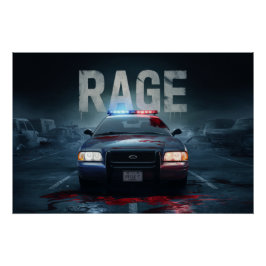 Polizei Rage Poster