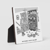 Polizei Raid a Property - Funny Police Theme Fotoplatte (Vorderseite)