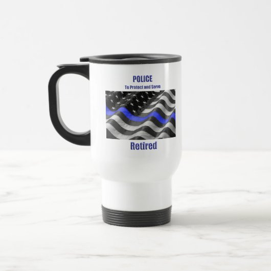 Polizei Reisebecher (Links)