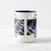 Polizei remüde zweifarbige tasse (Mittel)