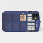 Polizei-Rufzelle Case-Mate iPhone Hülle (Rückseite (Horizontal))