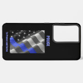 Polizei Samsung Galaxy Hülle (Linke Seite)