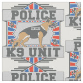 Polizei-Schäferhund der Einheits-K9 Stoff (Nahaufnahme)