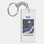 Polizei Schlüsselanhänger (Vorderseite links)