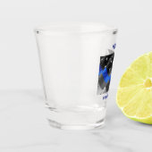 Polizei Schnapsglas (Links)