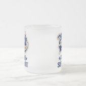 Polizei-Sergeant-Geschenk Mattglastasse (Mittel)