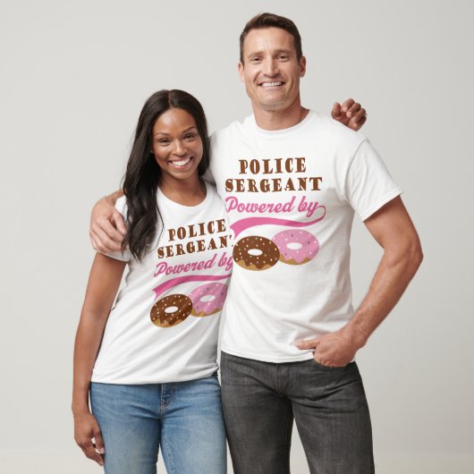 Polizei-Sergeant-lustiges Geschenk T-Shirt (Unisex)
