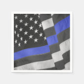 Polizei Serviette (Vorderseite)