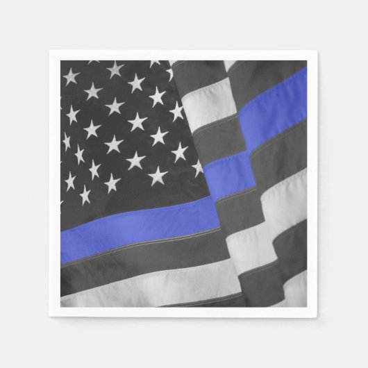 Polizei Serviette (Vorderseite)