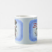 Polizei-Sockenäffchen-Tasse Kaffeetasse (Mittel)