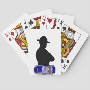 Polizei Spielkarten
