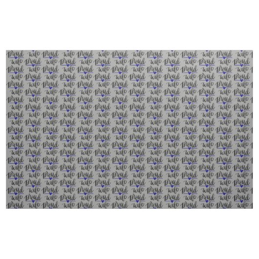 Polizei Stoff (Fat Quarter (45,7 x 55,9 cm))