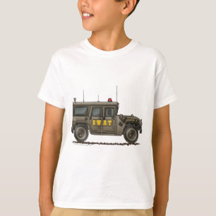 Polizei-SWAT-Team-Hummer-Gesetzesvollstreckung T-Shirt