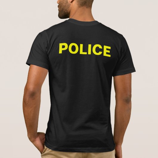 POLIZEI T-Shirt (Rückseite)