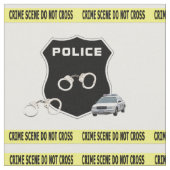 Polizei-Tatort Stoff (Nahaufnahme)