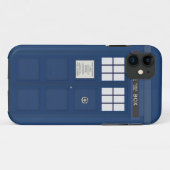 Polizei Telefonzelle iPhone 5S Hülle (Rückseite (Horizontal))