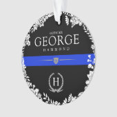 Polizei-themenorientiertes kundenspezifisches ornament (Vorderseite)