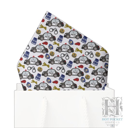 Polizei-Toilettenpapier Seidenpapier