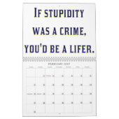 Polizei trägt ein kalender (Feb 2027)