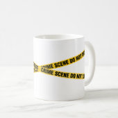 Polizei-Verbrechen-Szenen-Kaffee-Tasse 2 Kaffeetasse (VorderseiteRechts)