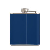 Polizei Vinyl Wrapped Flask Flachmann (Rückseite)
