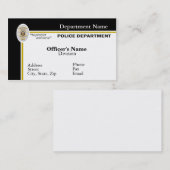 Polizei-Visitenkarte Visitenkarte (Vorne/Hinten)