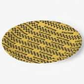 Polizei - Vorsicht Pappteller (Schrägansicht)