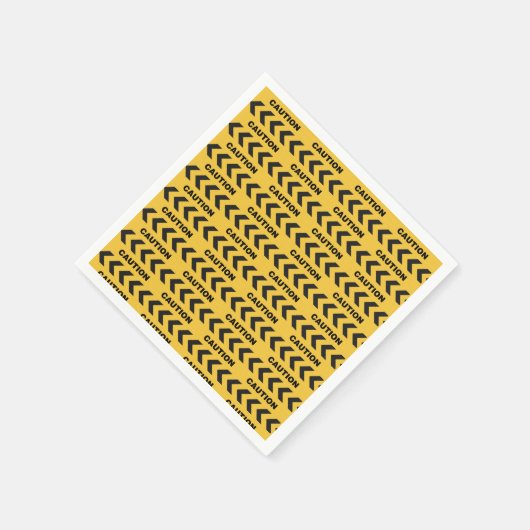 Polizei - Vorsicht Serviette (Ecke)