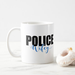 Polizei Wifey Kaffeetasse