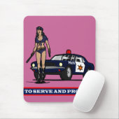 POLIZEI WOMAN1 MOUSEPAD (Mit Mouse)