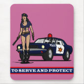 POLIZEI WOMAN1 MOUSEPAD (Vorne)