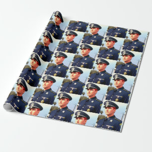 Polizei-Wrapper Geschenkpapier