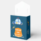 Polizei zum Geburtstag Geschenkschachtel (Geöffnet)