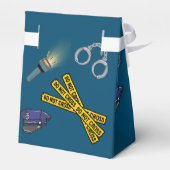 Polizei zum Geburtstag Geschenkschachtel (Rückseite)