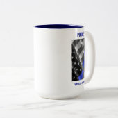 Polizei Zweifarbige Tasse (VorderseiteRechts)