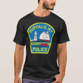 Polizeiabteilung Buffalo Klassischer T - Shirt (Vorderseite)