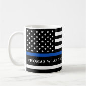 Polizeiabteilung Durchsetzung des Logo-Gesetzes Kaffeetasse (Links)