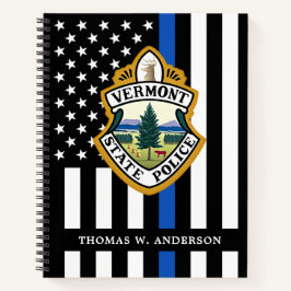 Polizeiabteilung Durchsetzung des Logo-Gesetzes Notizblock