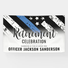 Polizeiabteilung für Strafverfolgung Party für das Banner