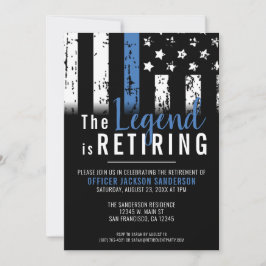 Polizeiabteilung für Strafverfolgung Party für das Einladung