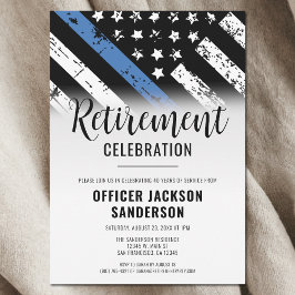 Polizeiabteilung für Strafverfolgung Party für das Einladung