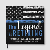 Polizeiabteilung für Strafverfolgung Party für das Gästebuch (Vorderseite)