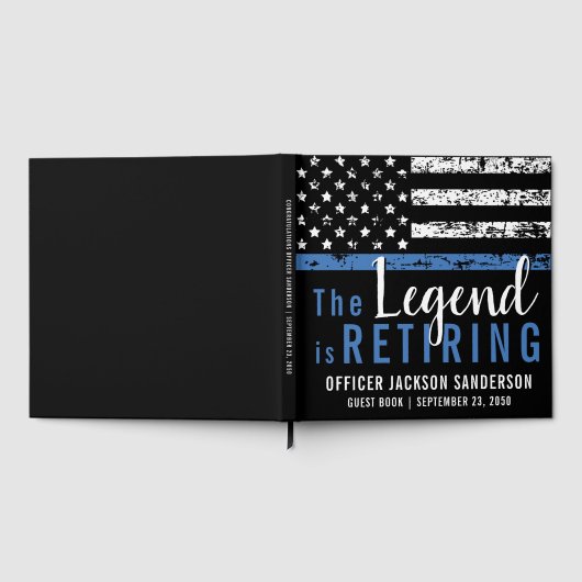 Polizeiabteilung für Strafverfolgung Party für das Gästebuch (Voll)