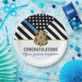 Polizeiabteilung für Strafverfolgung Party für das Pappteller (Party)