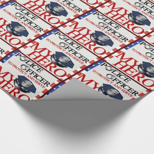 Polizeiabteilung Geschenk Wrap - SRF Geschenkpapier (Ecke)