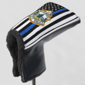 Polizeiabteilung Maßgeschneiderte Logo Rechtsdurch Golf Headcover (3/4 Vorderseite)