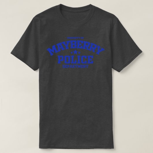 Polizeiabteilung Mayberry T-Shirt (Design vorne)