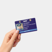Polizeiabteilung Polizeibeamten-ID Ausweis (Handheld)