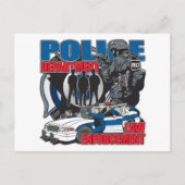Polizeiabteilung Postkarte (Vorderseite)