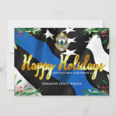 Polizeiabteilung Thin Blue Line Flag Weihnachten (Vorderseite)